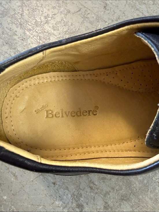 Studio Belvedere Duke Black Cap Toe Oxford shoes main image 4